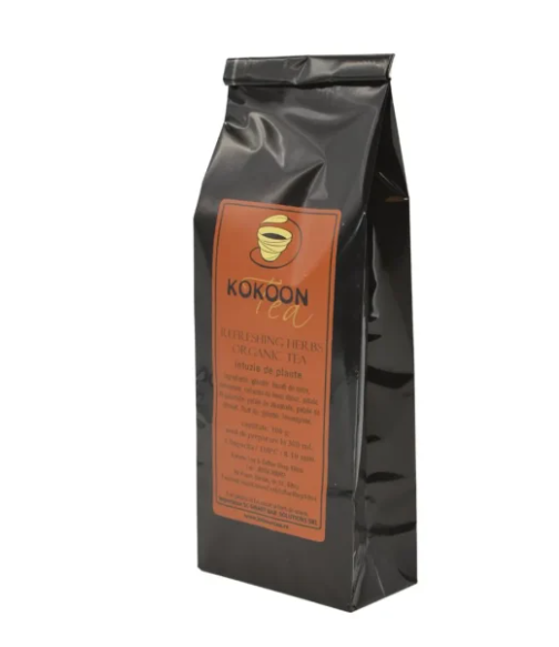 Билкова инфузия kokoon tea refreshing herbs organic, 100 g