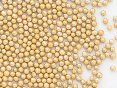 Захарни перли златни 2 mm 100 g 70405 GustaPro