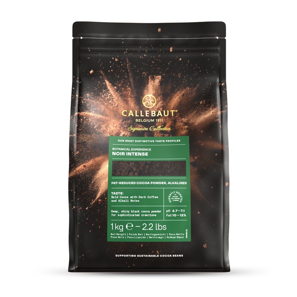 Cacao alcanizata Botanical Noir intense 10-12%, 1kg, DCP-10BONOI-E0-89B Callebaut