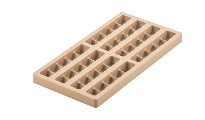 Комплект TRITAN форма Duna + силикон CH016, 8 гнезда, 12 x 2,5 x H 1 см SILIKOMART