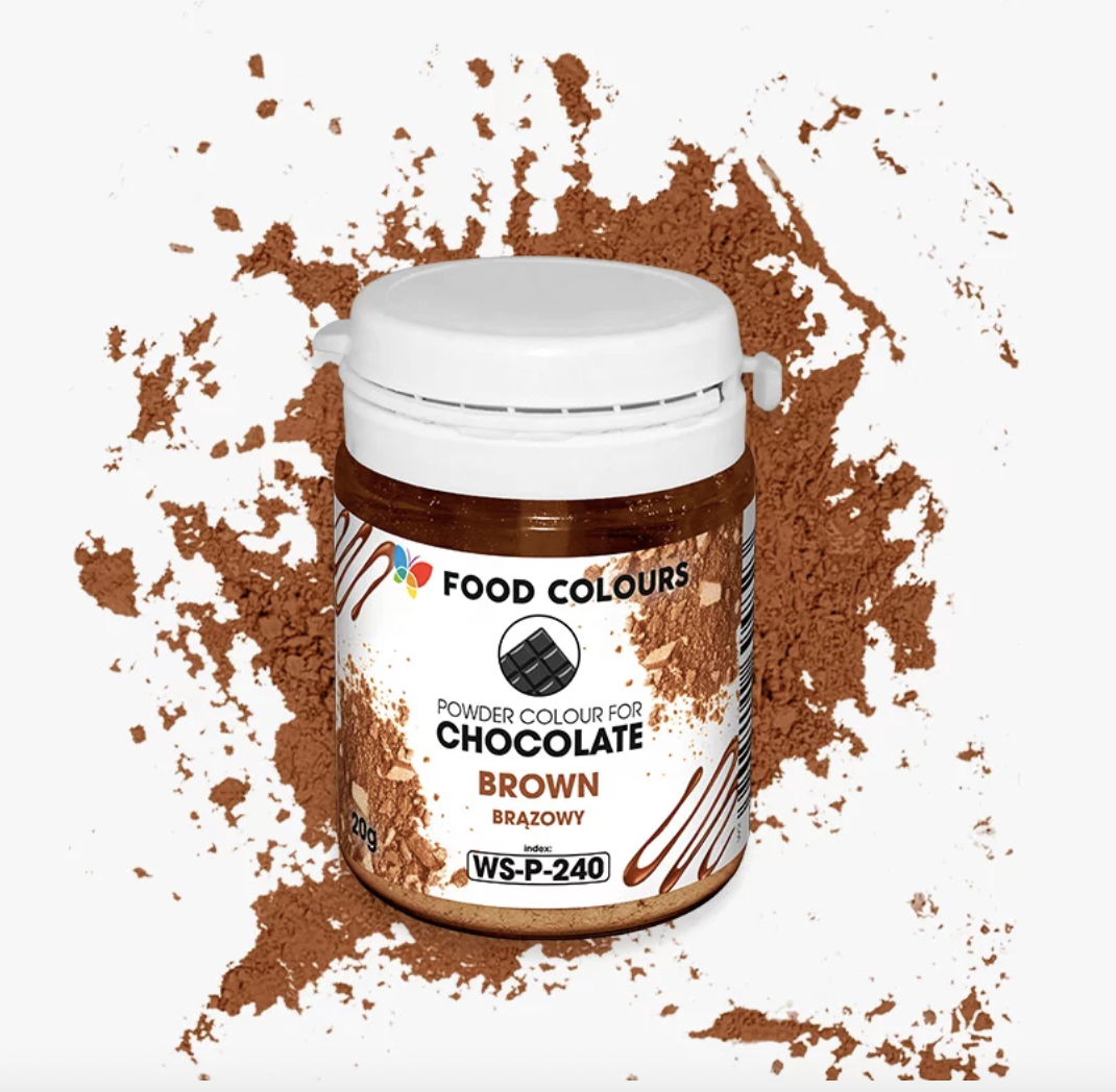 Хранителен оцветител 20 г кафяв WS-P-240 Food Colours