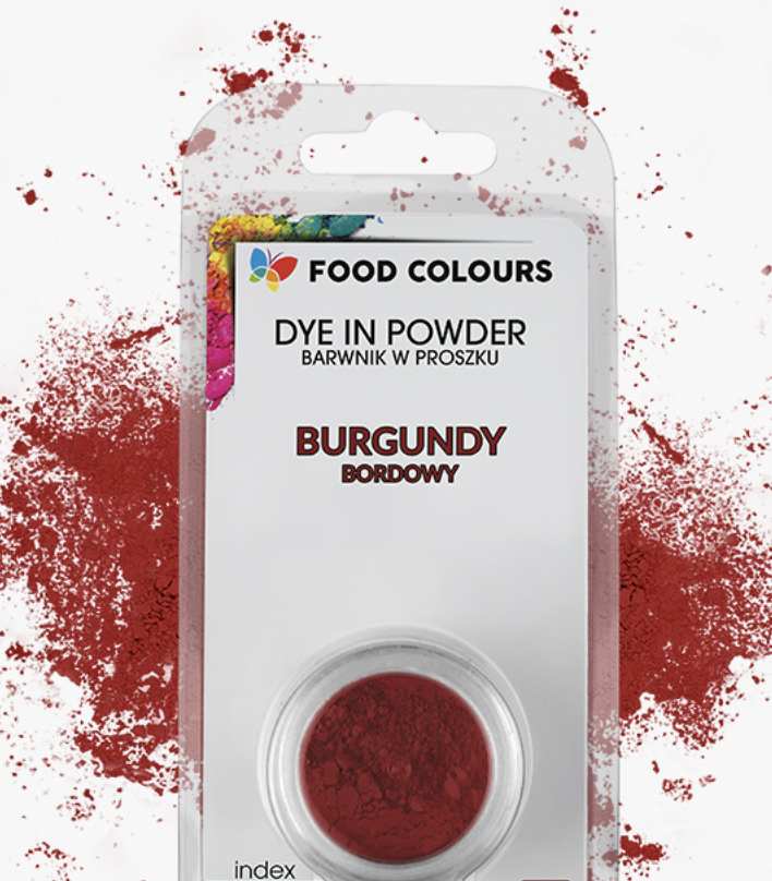 Хранителен оцветител бордо, 25 г WS-P-034 21 Food Colours