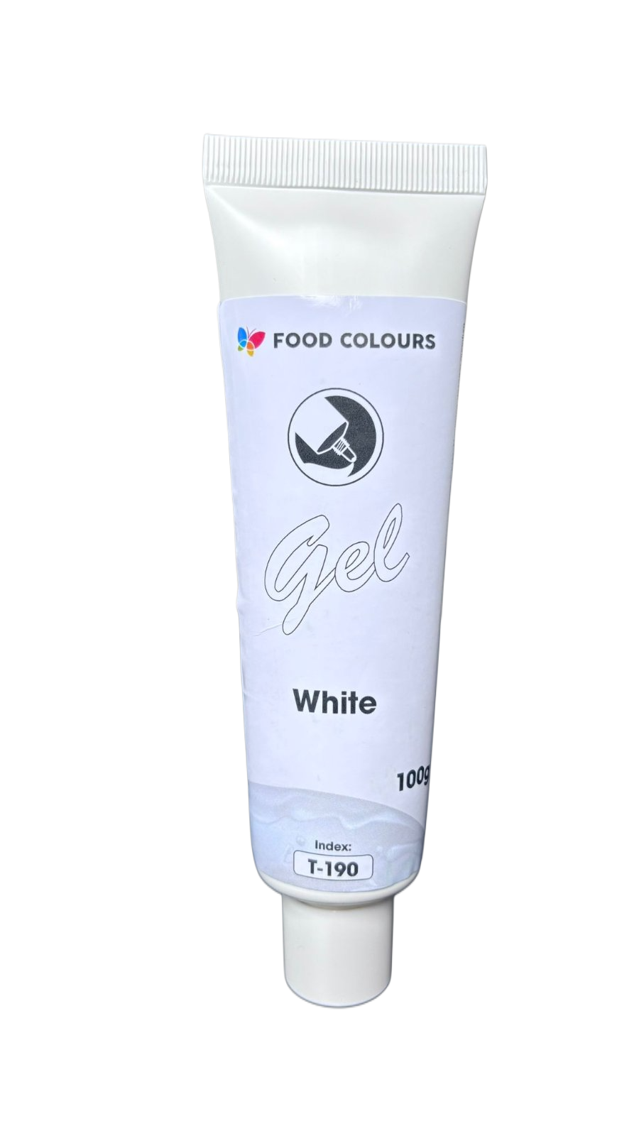 Водоразтворим бял гел оцветител за храни, 100 г T‑190 Food Colours