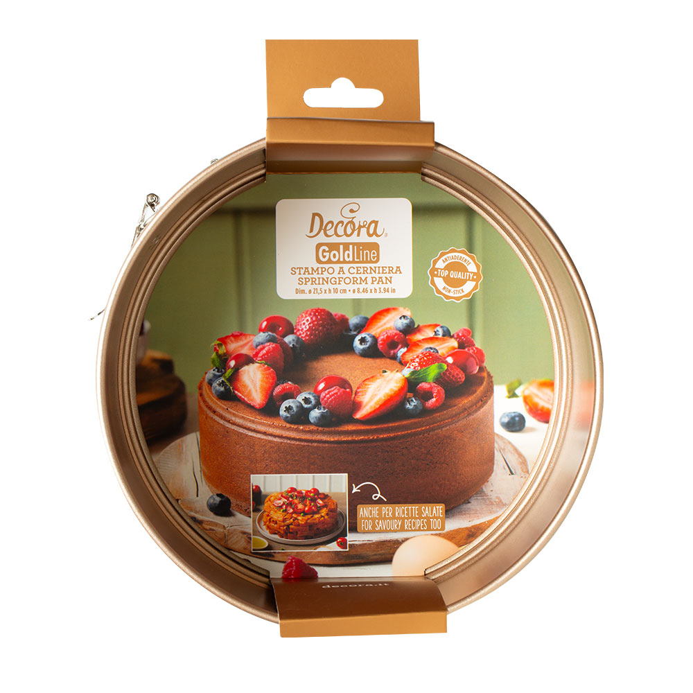 Разглобяема форма розово злато Ø 21,5h10 см 0070114 Decora