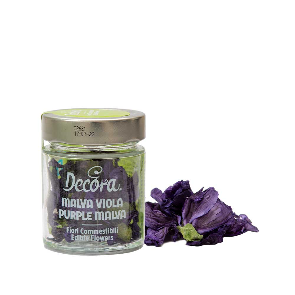 Натурални ядливи цветя слез 1 g 0201013 Decora