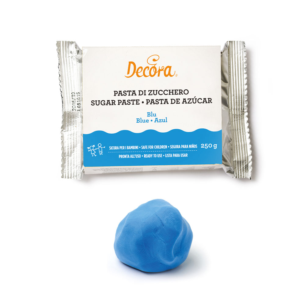 Захарна паста синя 250 g 0310126 Decora