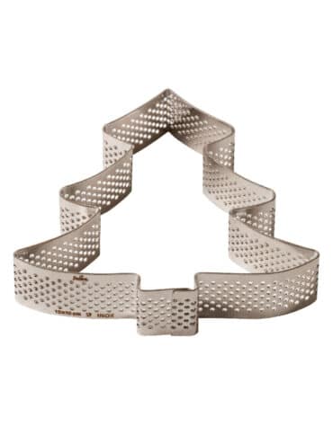 Перфорирана метална форма елха за Коледа, 10x10x2 см 0064092 Decora