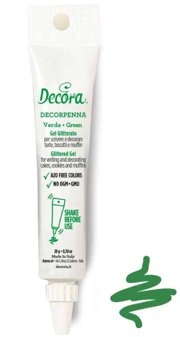 Хранителен маркер зелен 20 g 9261727 Decora