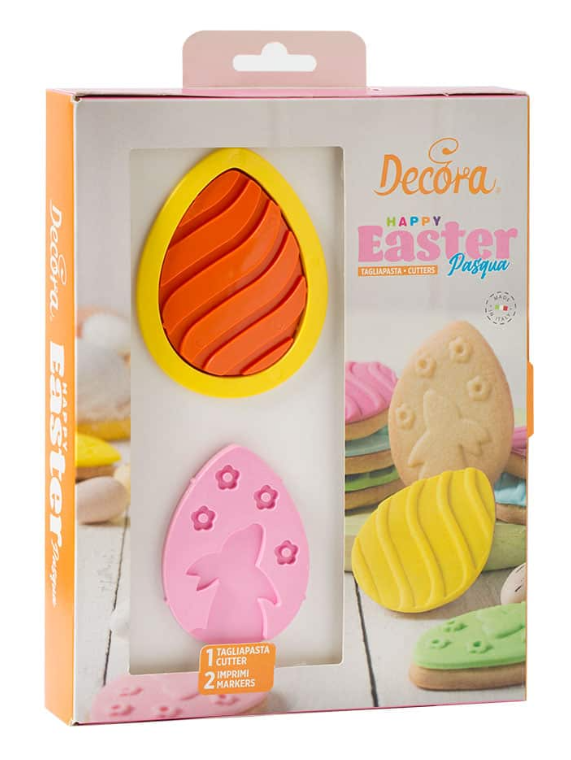 Резци за бисквити Великден яйца 3 бр/комплект 0255226 Decora