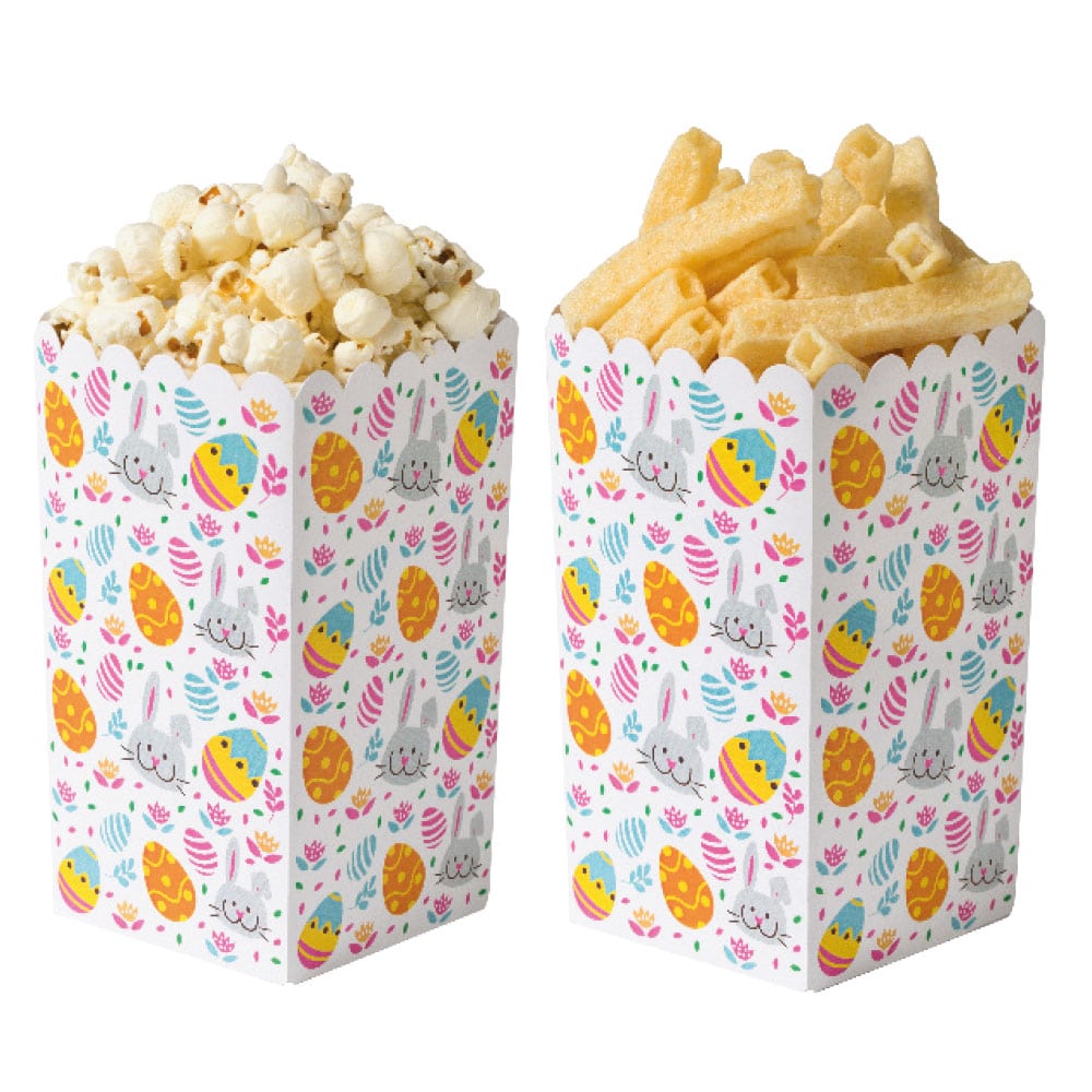 Картонена кутия Великден 7x7x14 cm, комплект 6 бр 0350162 Decora