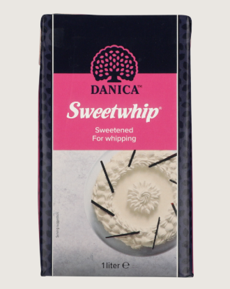 Vegetable cream Danica Sweetwhip 1l SF