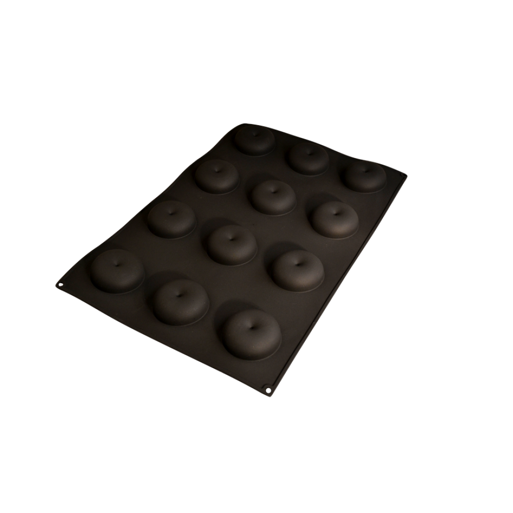 3D силиконова форма ябълка, 12 гнезда 40x60 cm SQ-5454 26016 Cesil