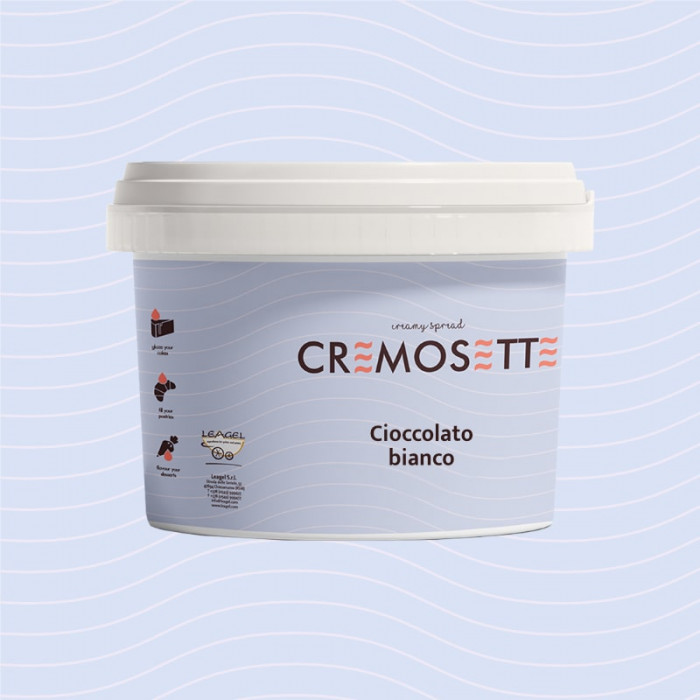 Cremosette white - крем с бял шоколад 5,5 кг 240901 LGL