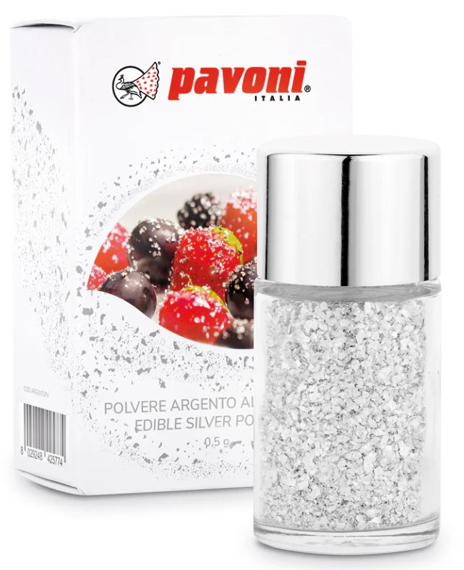 Сребърни люспи 0,5 g ARGENTOPV Pavoni