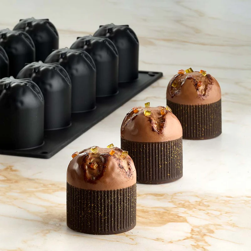 Силиконова форма Panettone 15 гнезда, Ø 5.5 x h6.5 см, 40x30 см PX43113S Pavoni