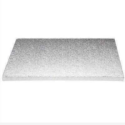 Платформа за торта сребърна 35x48cm H1,2 cm GustaPro