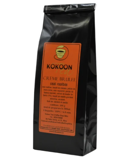 Ройбос Kokoon Tea Crème Brûlée, 100 g