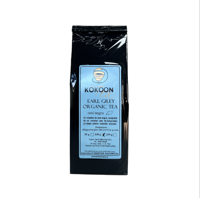 Черен чай Kokoon Tea Earl Grey Organic 100 g