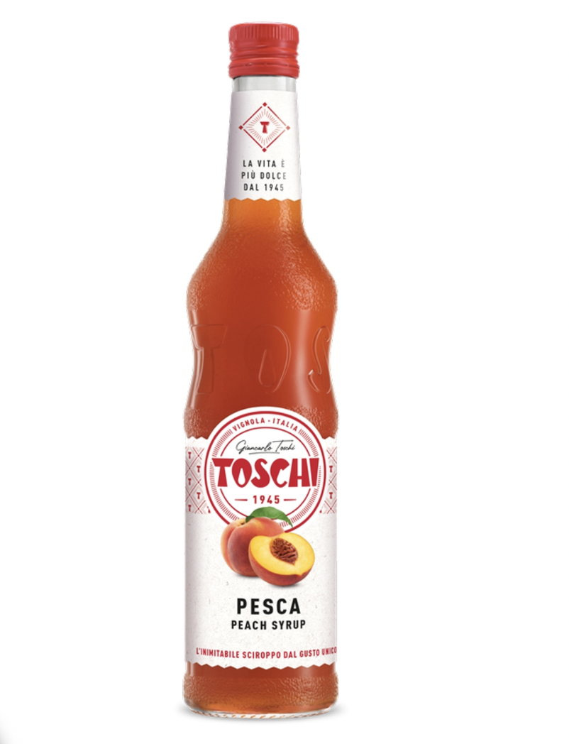 Сироп за коктейли праскова, 560 мл TR09 Toschi