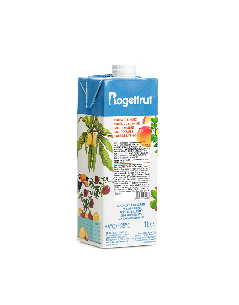 Пюре от манго Alphonso за съхранение при стайна температура, 1 кг Rogelfrut