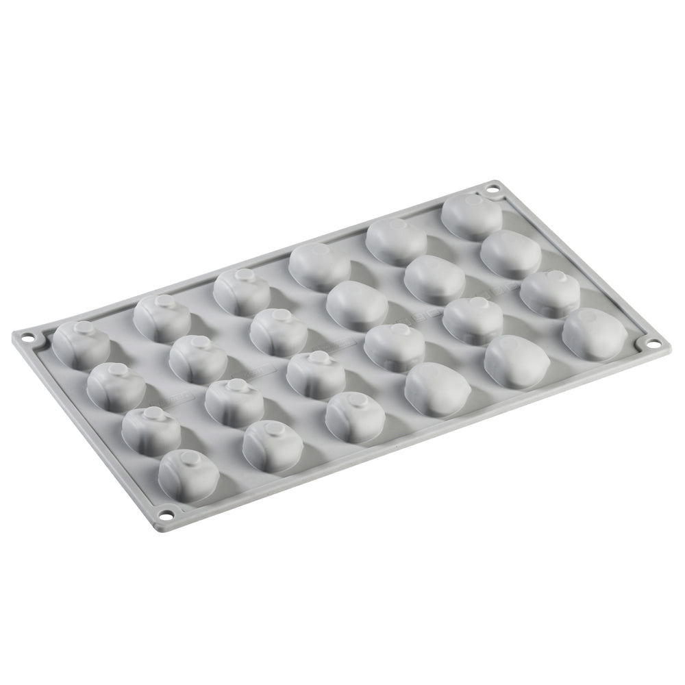 Силиконова форма „Кестен“ Gourmand, 24 гнезда, 31 × 27 × h 16 мм, GG011S Pavoni