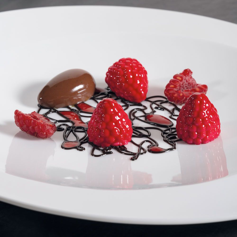 Силиконова форма „Berry“ Gourmand, 35 гнезда, гнездо Ø 24 × h 27 мм, 7 мл, форма 300 × 175 мм, GG017S Pavoni