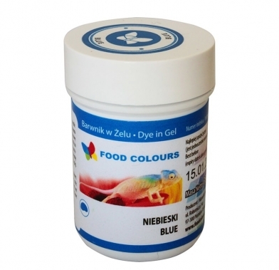Хранителен гел оцветител син 35гр WSG-064 FC