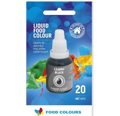 Colorant lichid alimentar 20g negru WS-La23  FC