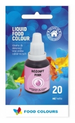 Colorant lichid alimentar 20g roz WS-La09  FC
