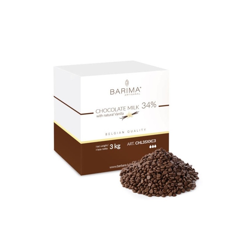 Млечен шоколад 34% 3 кг CHL35XXC3 BARB