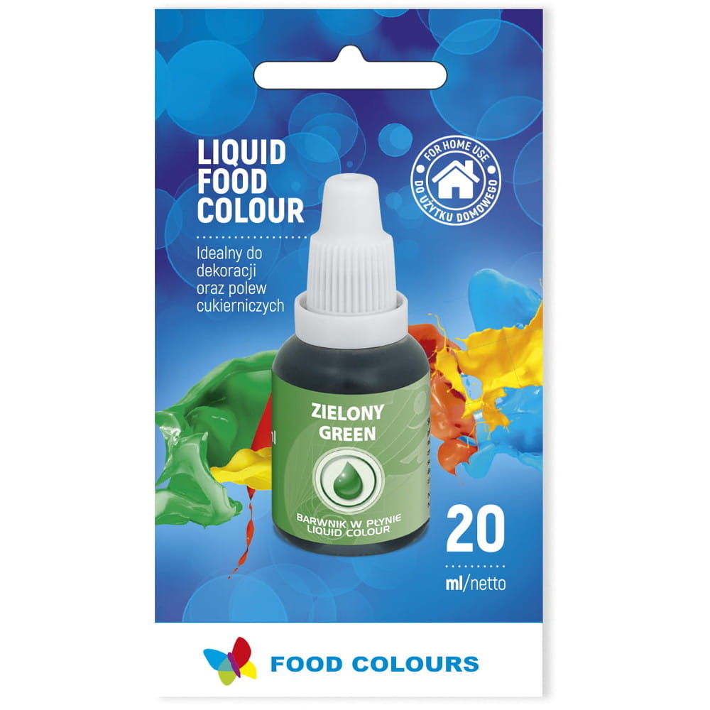 Colorant lichid alimentar 20g verde WS-La17  FC