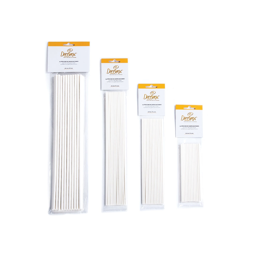 Хартиени пръчици за фурна 152мм D3,8мм 25 бр./комплект 0050371 DECORA